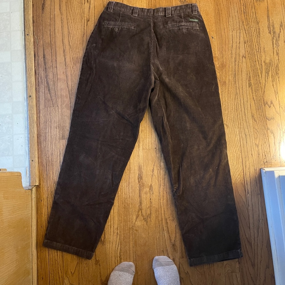 brown corduroy pants (: